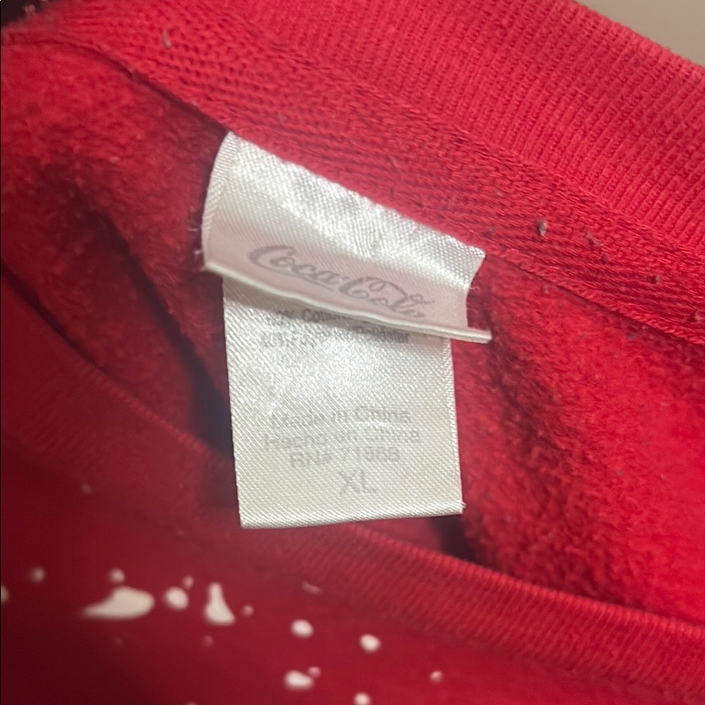 Coca Cola Red Sweater - Picture 2 of 3